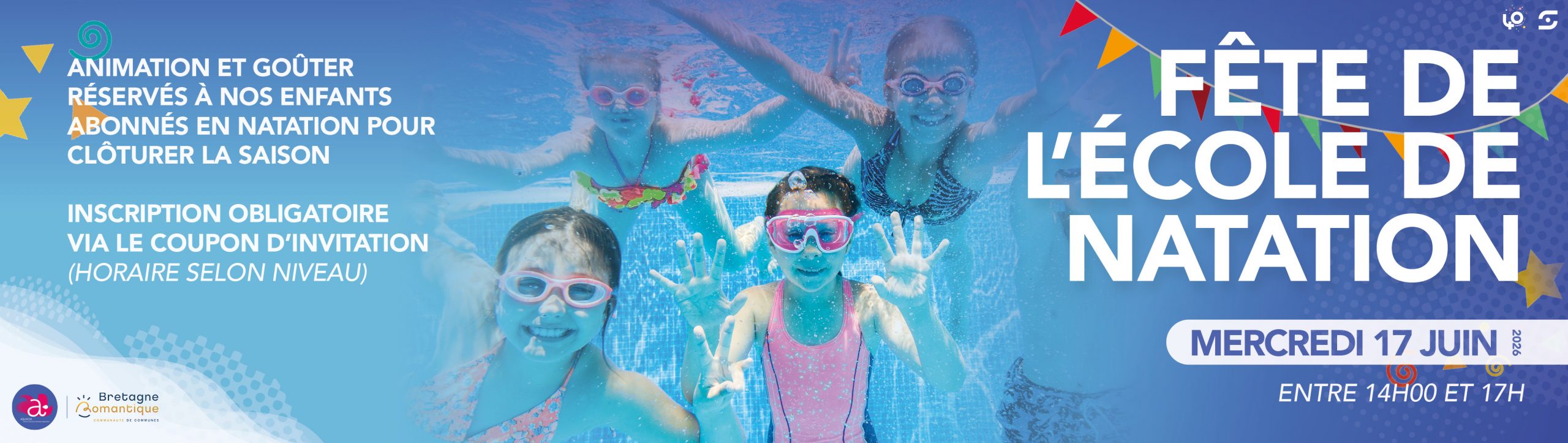 FÊTE DE L'ÉCOLE DE NATATION